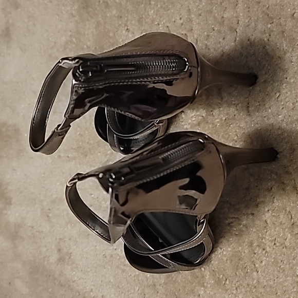 Steve Madden Chrome Heels - Picture 3 of 6